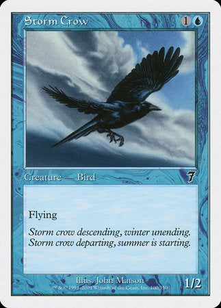 Storm Crow [Seventh Edition] | Jomio and Rueliete's Cards and Comics