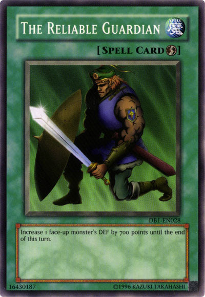 The Reliable Guardian [DB1-EN028] Common | Jomio and Rueliete's Cards and Comics