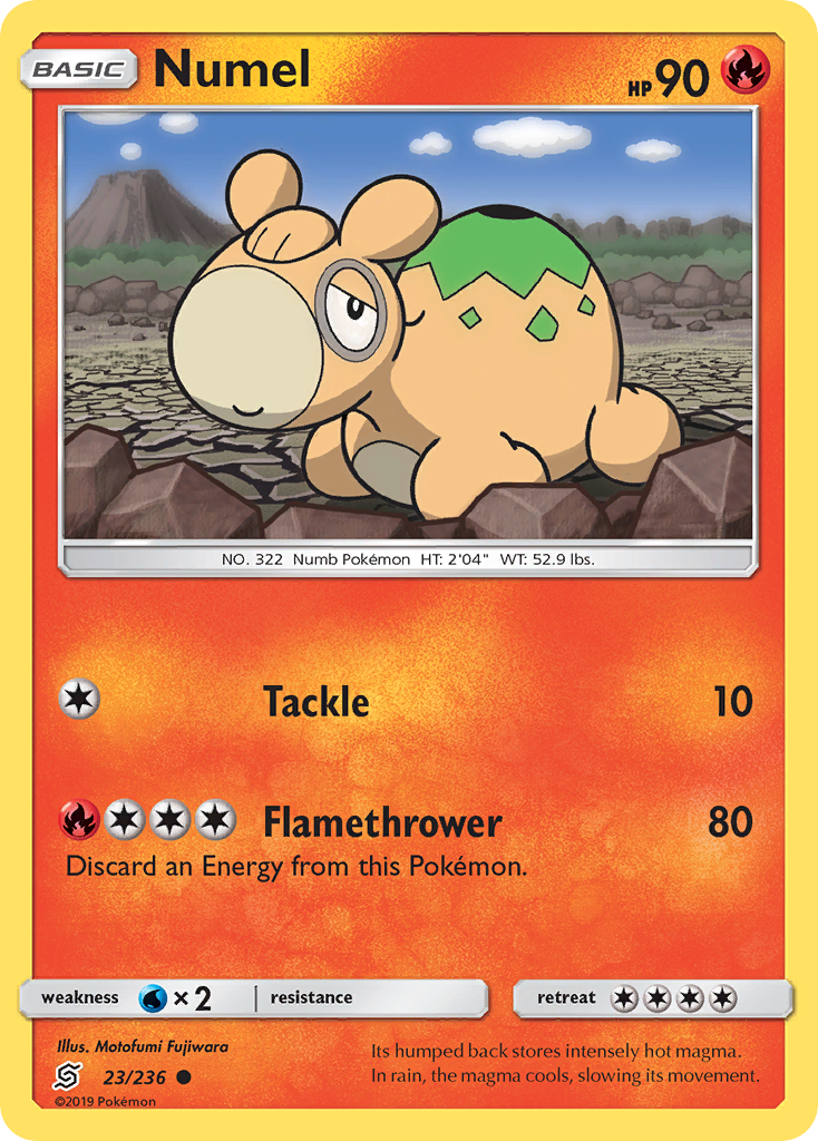 Numel (23/236) [Sun & Moon: Unified Minds] | Jomio and Rueliete's Cards and Comics