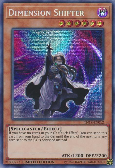 Dimension Shifter [TN19-EN012] Prismatic Secret Rare | Jomio and Rueliete's Cards and Comics