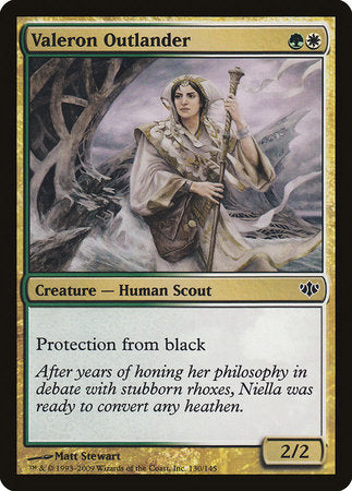 Valeron Outlander [Conflux] | Jomio and Rueliete's Cards and Comics