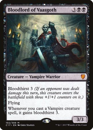 Bloodlord of Vaasgoth [Commander 2017] | Jomio and Rueliete's Cards and Comics