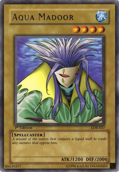 Aqua Madoor [LOB-027] Rare | Jomio and Rueliete's Cards and Comics