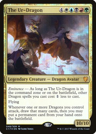 The Ur-Dragon [Commander 2017] | Jomio and Rueliete's Cards and Comics