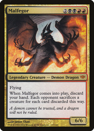 Malfegor [Conflux] | Jomio and Rueliete's Cards and Comics