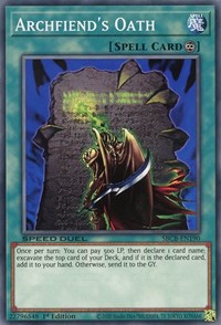 Archfiend's Oath [SBCB-EN190] Common | Jomio and Rueliete's Cards and Comics
