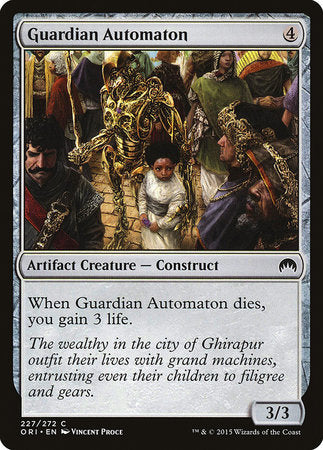 Guardian Automaton [Magic Origins] | Jomio and Rueliete's Cards and Comics