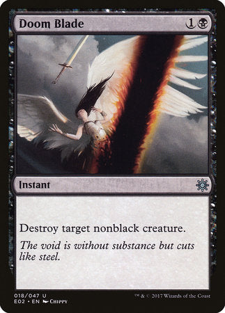 Doom Blade [Explorers of Ixalan] | Jomio and Rueliete's Cards and Comics