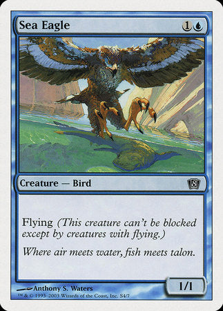 Sea Eagle [Eighth Edition] | Jomio and Rueliete's Cards and Comics