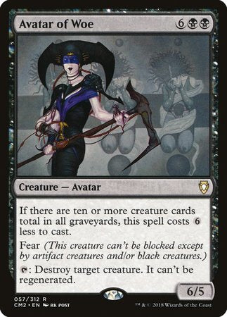 Avatar of Woe [Commander Anthology Volume II] | Jomio and Rueliete's Cards and Comics