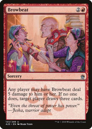 Browbeat [Masters 25] | Jomio and Rueliete's Cards and Comics