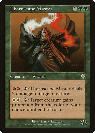Thornscape Master [Invasion] | Jomio and Rueliete's Cards and Comics