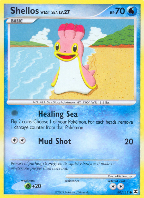 Shellos West Sea (80/111) [Platinum: Rising Rivals] | Jomio and Rueliete's Cards and Comics