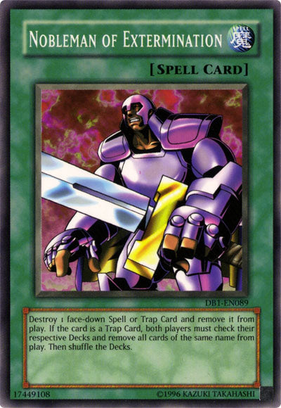 Nobleman of Extermination [DB1-EN089] Common | Jomio and Rueliete's Cards and Comics