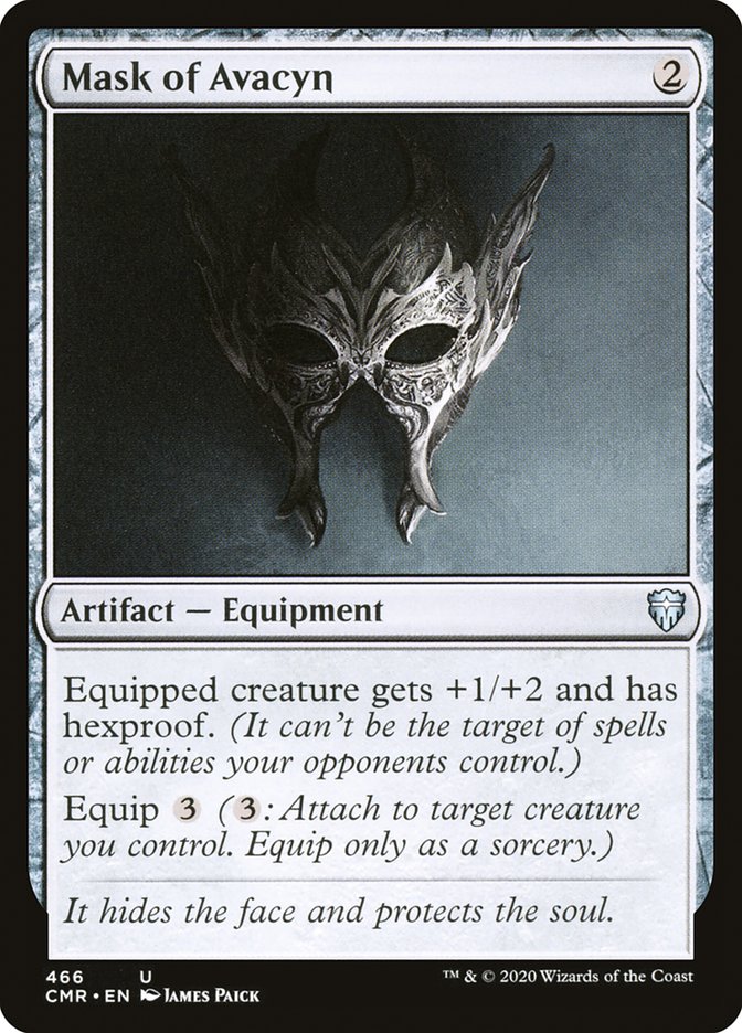 Mask of Avacyn [Commander Legends] | Jomio and Rueliete's Cards and Comics