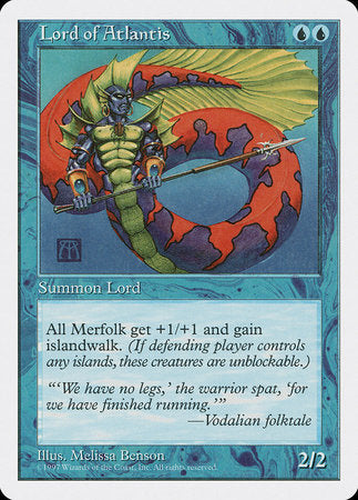 Lord of Atlantis [Fifth Edition] | Jomio and Rueliete's Cards and Comics