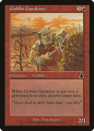 Goblin Gardener [Urza's Destiny] | Jomio and Rueliete's Cards and Comics