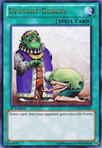 Upstart Goblin [LCYW-EN265] Ultra Rare | Jomio and Rueliete's Cards and Comics