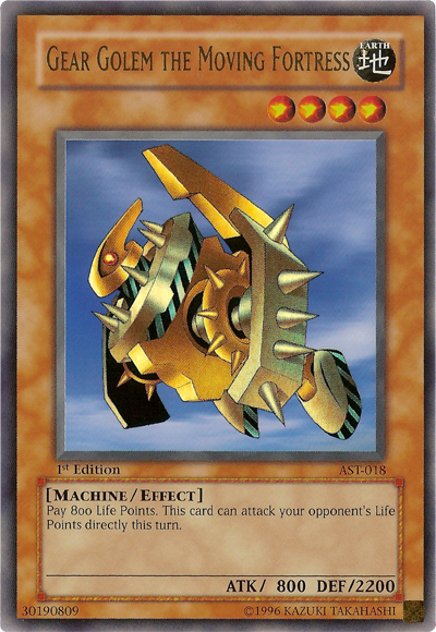 Gear Golem the Moving Fortress [AST-018] Ultra Rare | Jomio and Rueliete's Cards and Comics