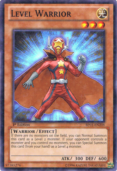 Level Warrior [BP01-EN208] Starfoil Rare | Jomio and Rueliete's Cards and Comics