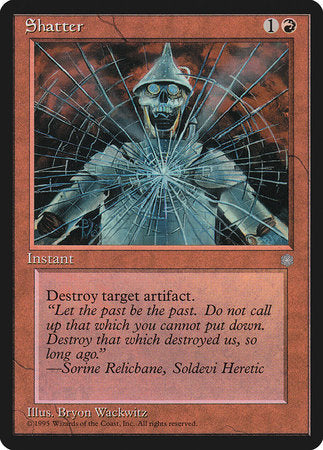 Shatter [Ice Age] | Jomio and Rueliete's Cards and Comics