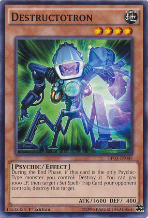 Destructotron [BP03-EN049] Common | Jomio and Rueliete's Cards and Comics