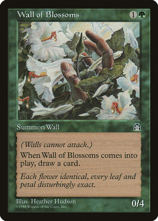 Wall of Blossoms [Stronghold] | Jomio and Rueliete's Cards and Comics