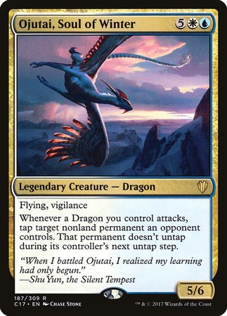 Ojutai, Soul of Winter [Commander 2017] | Jomio and Rueliete's Cards and Comics