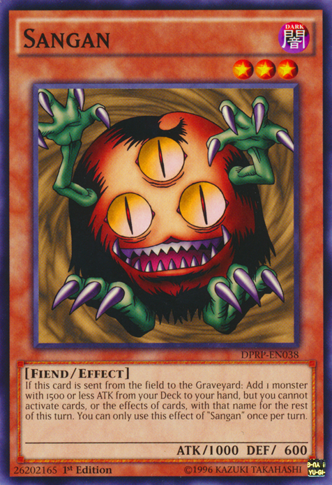 Sangan [DPRP-EN038] Common | Jomio and Rueliete's Cards and Comics