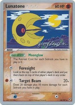 Lunatone (36/107) (Rambolt - Jeremy Scharff-Kim) [World Championships 2007] | Jomio and Rueliete's Cards and Comics