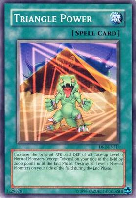 Triangle Power [DR2-EN211] Common | Jomio and Rueliete's Cards and Comics