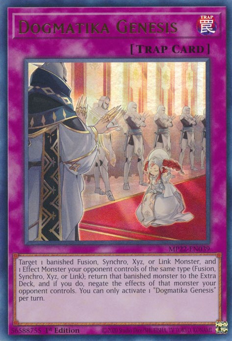 Dogmatika Genesis [MP22-EN039] Ultra Rare | Jomio and Rueliete's Cards and Comics