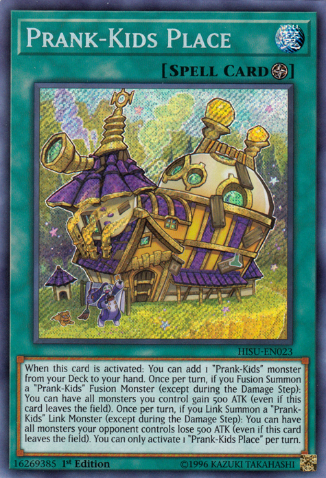 Prank-Kids Place [HISU-EN023] Secret Rare | Jomio and Rueliete's Cards and Comics