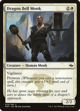 Dragon Bell Monk [Fate Reforged] | Jomio and Rueliete's Cards and Comics