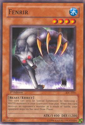 Fenrir [IOC-020] Common | Jomio and Rueliete's Cards and Comics