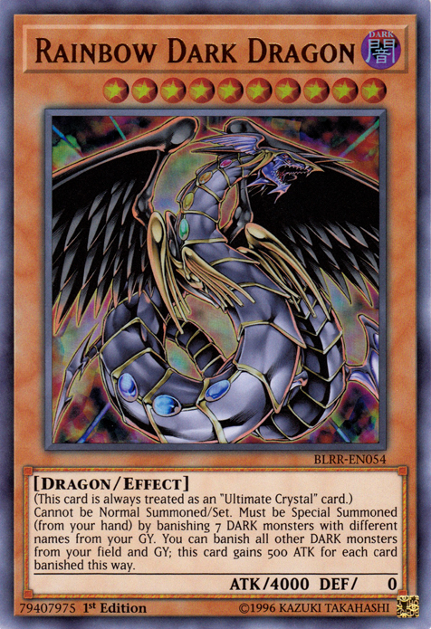 Rainbow Dark Dragon [BLRR-EN054] Ultra Rare | Jomio and Rueliete's Cards and Comics