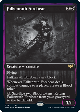 Falkenrath Forebear [Innistrad: Double Feature] | Jomio and Rueliete's Cards and Comics