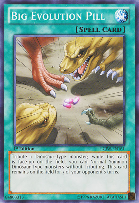 Big Evolution Pill [LCJW-EN161] Common | Jomio and Rueliete's Cards and Comics