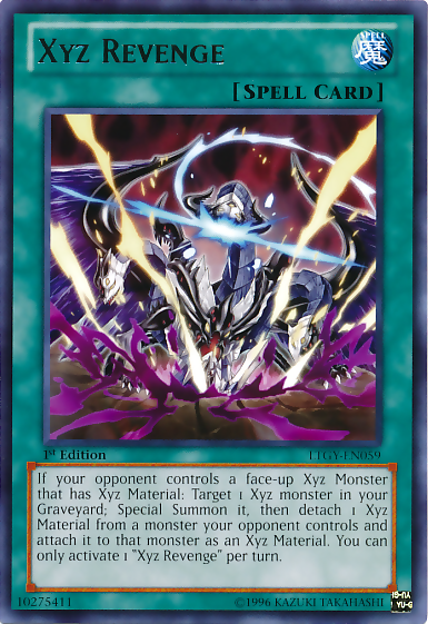 Xyz Revenge [LTGY-EN059] Rare | Jomio and Rueliete's Cards and Comics