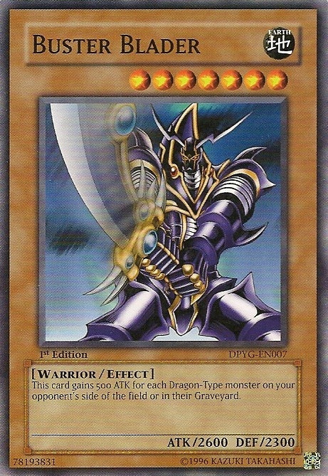 Buster Blader [DPYG-EN007] Common | Jomio and Rueliete's Cards and Comics