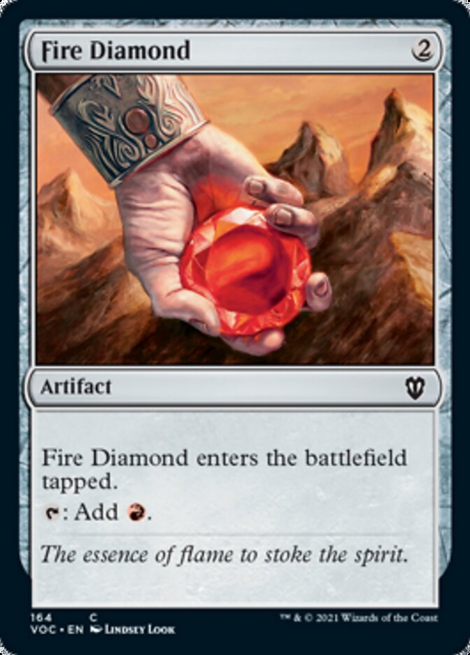 Fire Diamond [Innistrad: Crimson Vow Commander] | Jomio and Rueliete's Cards and Comics
