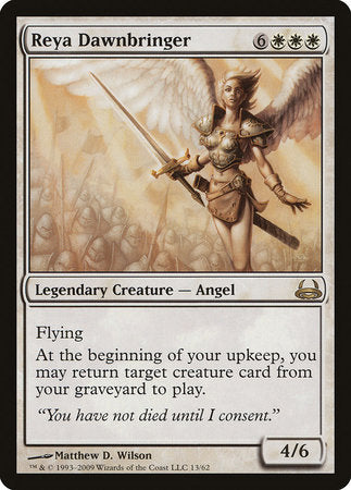Reya Dawnbringer [Duel Decks: Divine vs. Demonic] | Jomio and Rueliete's Cards and Comics