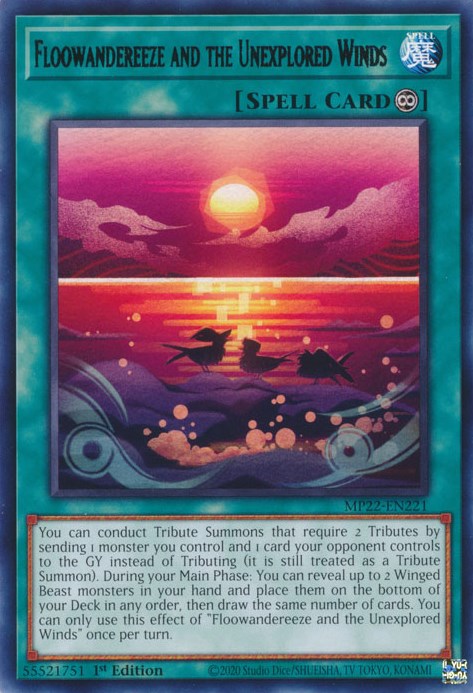 Floowandereeze and the Unexplored Winds [MP22-EN221] Rare | Jomio and Rueliete's Cards and Comics