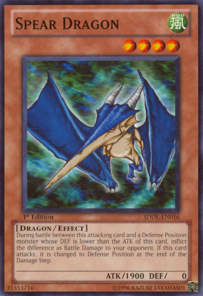 Spear Dragon [SDDL-EN016] Common | Jomio and Rueliete's Cards and Comics