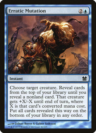 Erratic Mutation [Modern Masters] | Jomio and Rueliete's Cards and Comics
