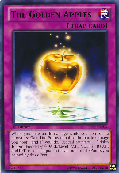 The Golden Apples [BP02-EN208] Rare | Jomio and Rueliete's Cards and Comics