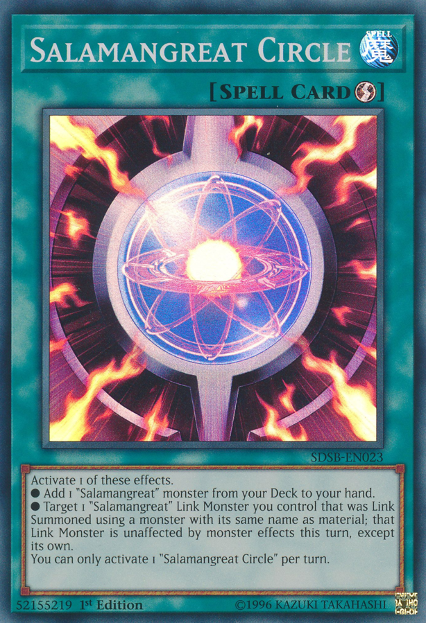 Salamangreat Circle [SDSB-EN023] Super Rare | Jomio and Rueliete's Cards and Comics