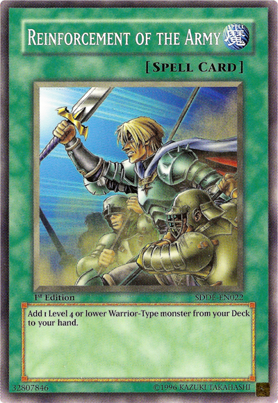 Reinforcement of the Army [SDDE-EN022] Common | Jomio and Rueliete's Cards and Comics