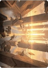 Skyclave Basilica Art Card [Zendikar Rising Art Series] | Jomio and Rueliete's Cards and Comics