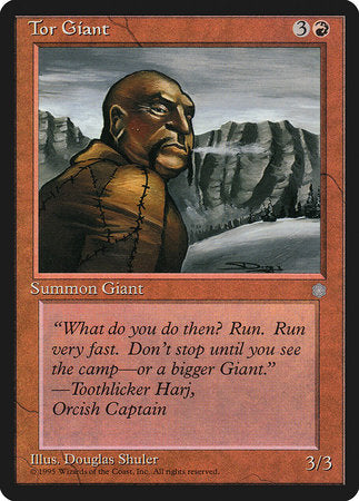 Tor Giant [Ice Age] | Jomio and Rueliete's Cards and Comics